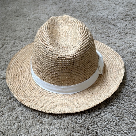 Scala Braided Straw Hat with White Band main image 4
